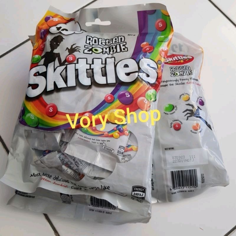 Jual skittles original rotten zombie permen import 12bags 180g | Shopee ...
