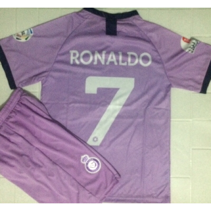 Jual Jersey Ronaldo Al Nassr Ke Empat Untuk Dewasa Jersey Ronaldo Al Nassr Ungu Shopee Indonesia