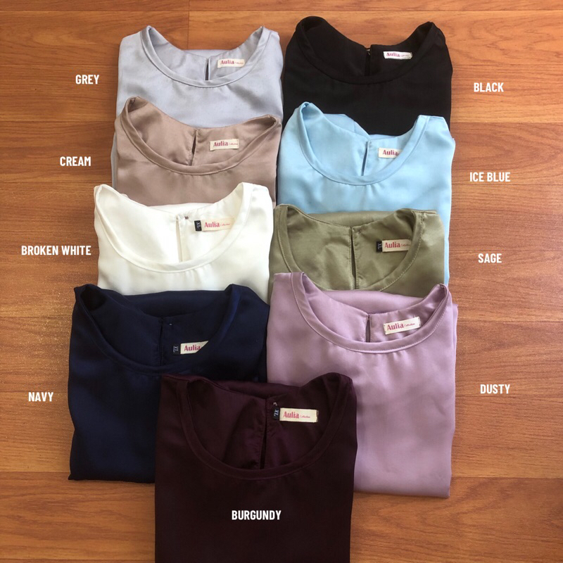 Jual INNER OUTER LENGAN PANJANG( dalaman outer ) / ROK LILIT | Shopee ...