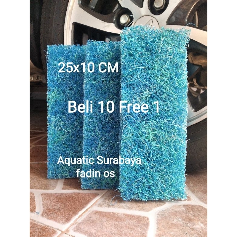 Jual Japmat Filter Japan Mat Japanese Mat Filter Aquarium Kolam 25x10