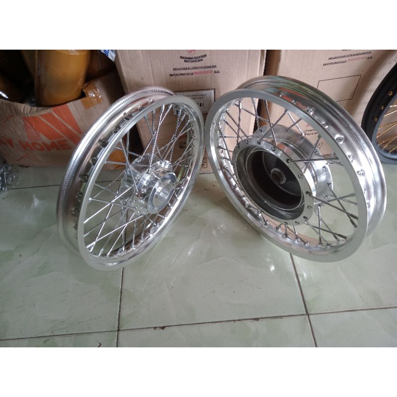 Jual velg Yamaha x ride 115/125 cc ring 14 x185/160 siap pasang ...