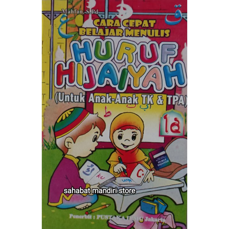 Jual Buku Cara Cepat Belajar Menulis Huruf Hijaiyah 1a Untuk Anak TK ...