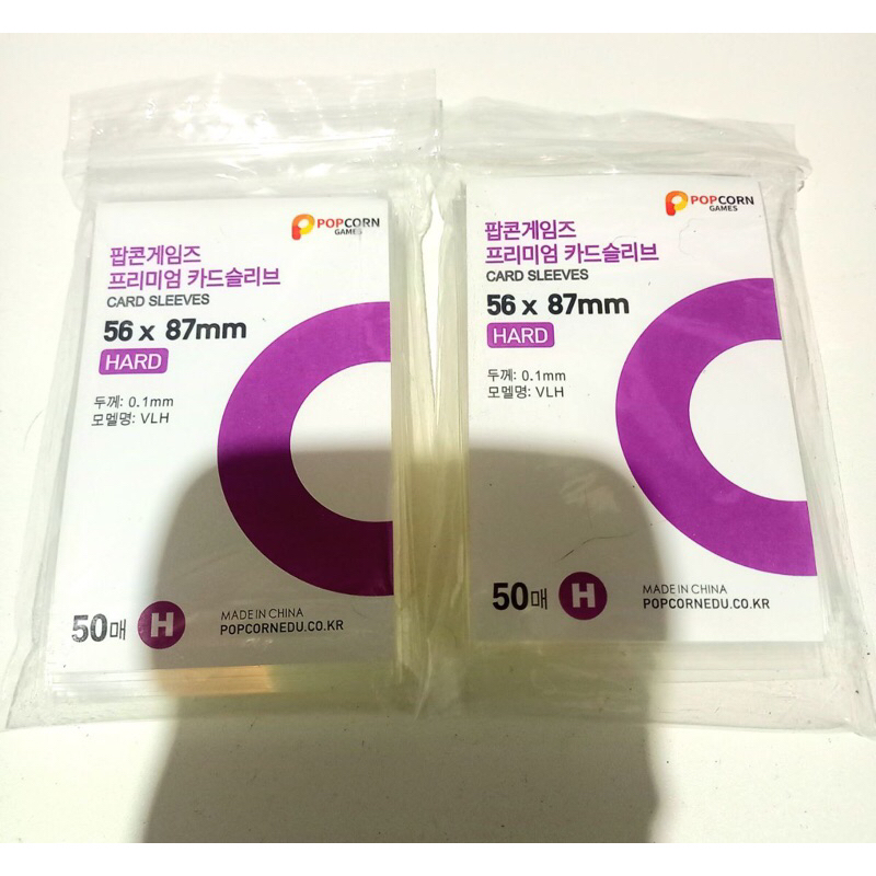 Standard USA Card Sleeves (56x87mm) (110pzas) | Sleeve Kings - Con T de
