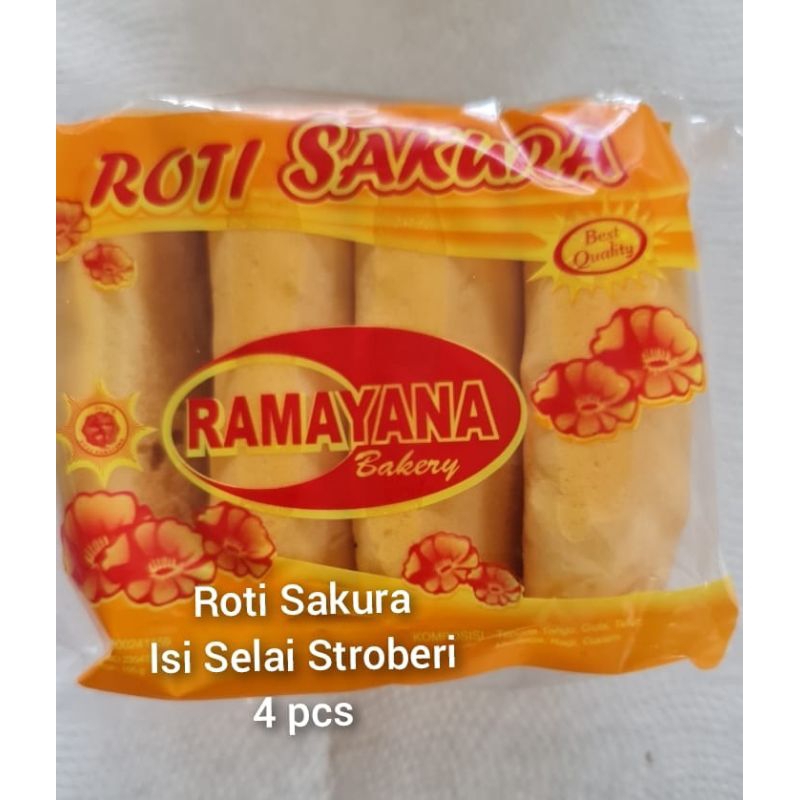 Jual Sakura Roti Selai Stroberi | Roti Sakura RAMAYANA | Shopee Indonesia