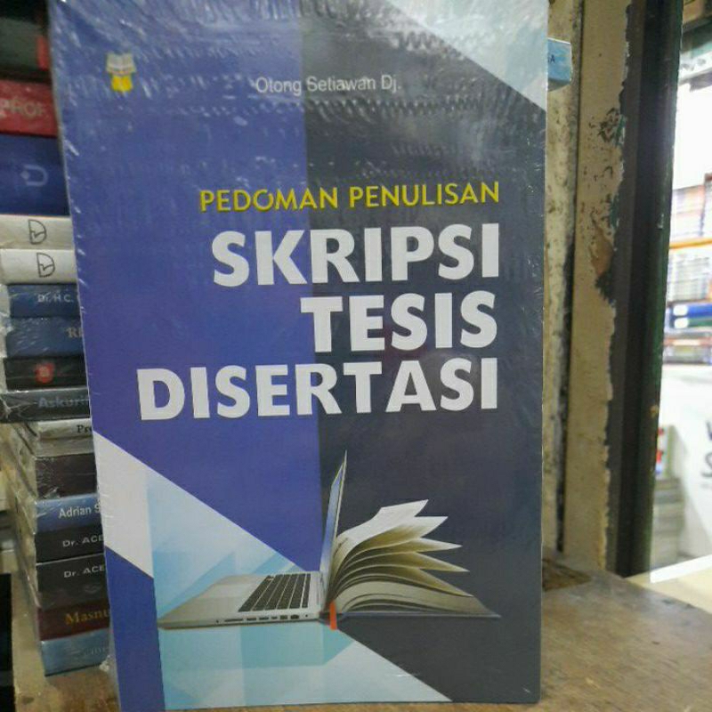 Jual Pedoman Penulisan Skripsi Tesis Disertasi. | Shopee Indonesia