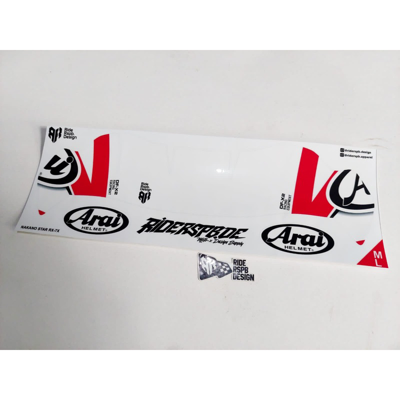 Jual NAKANO STAR RX7X - STICKER DECAL SPOILER DF-X2 | Shopee Indonesia