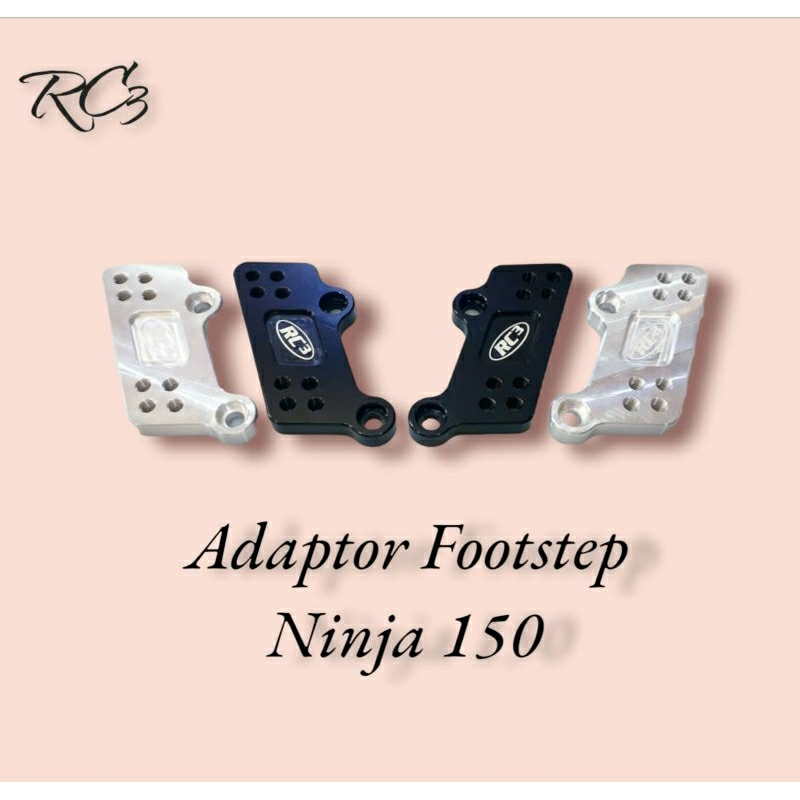 Jual RC3 adaptor footstep step underbone RC3 ninja 150 R RR SS warna ...
