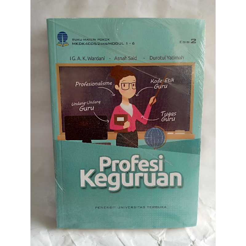 Jual Buku Materi Pokok Profesi Keguruan Edisi 2 Modul Universitas ...