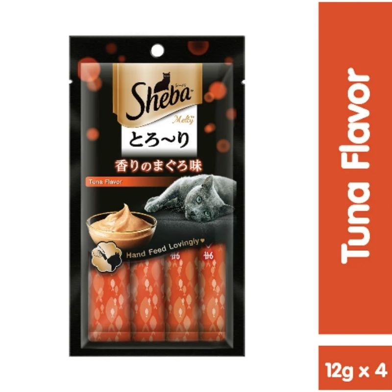 Jual Sheba Melty Snack Kucing Rasa Tuna Mix Flavor 48g | Shopee Indonesia