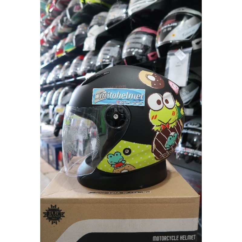 Bandeau pour cheveux Sanrio Kerokeroppi Keroppi Kerokeroppi 3,7 x 10,6