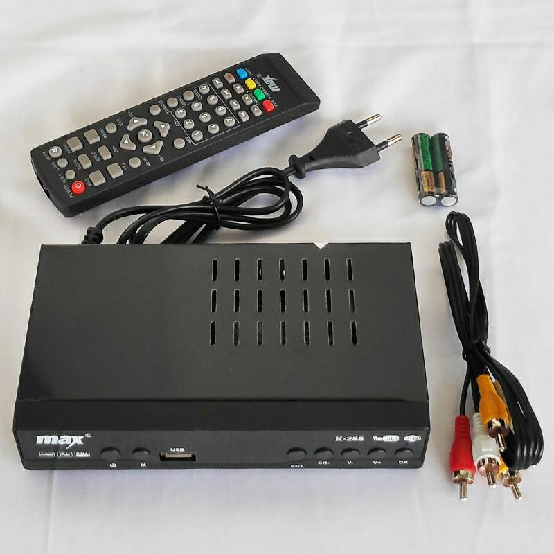 Jual SET TOP BOX TV DIGITAL MAX DVB T2 RECEIVER TV DIGITAL DVBT2 ...