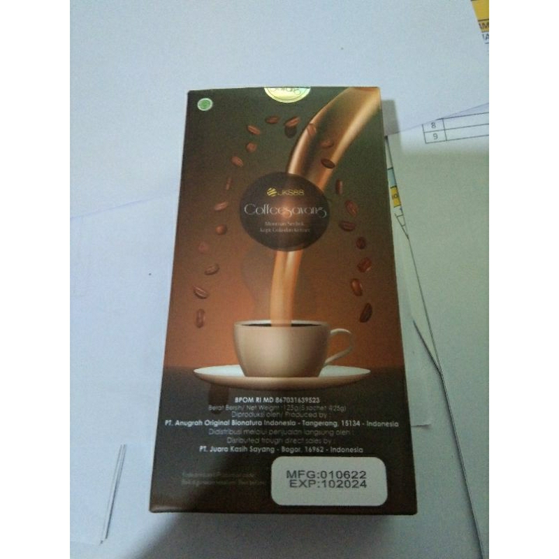 Jual Kopsay / Kopi Sayang Kopi Penambah Semagat 1 Box Isi 5 Sachet ...