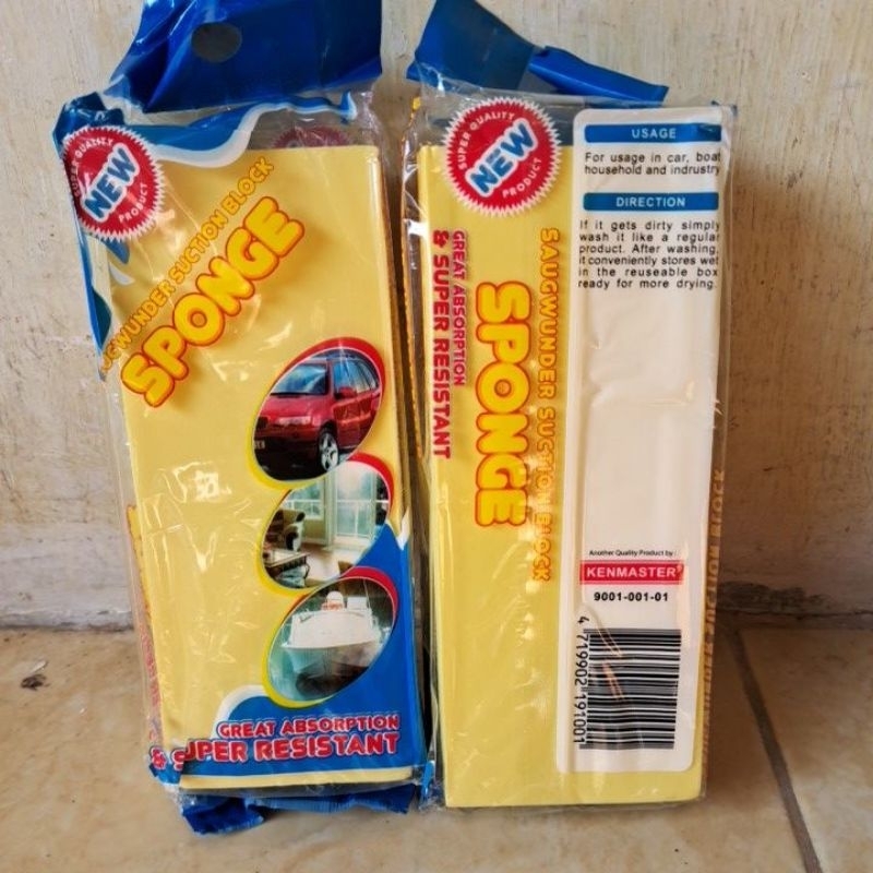 Jual Sponge Kenmaster CL 100 A PVA busa cuci mobil perabotan | Shopee ...
