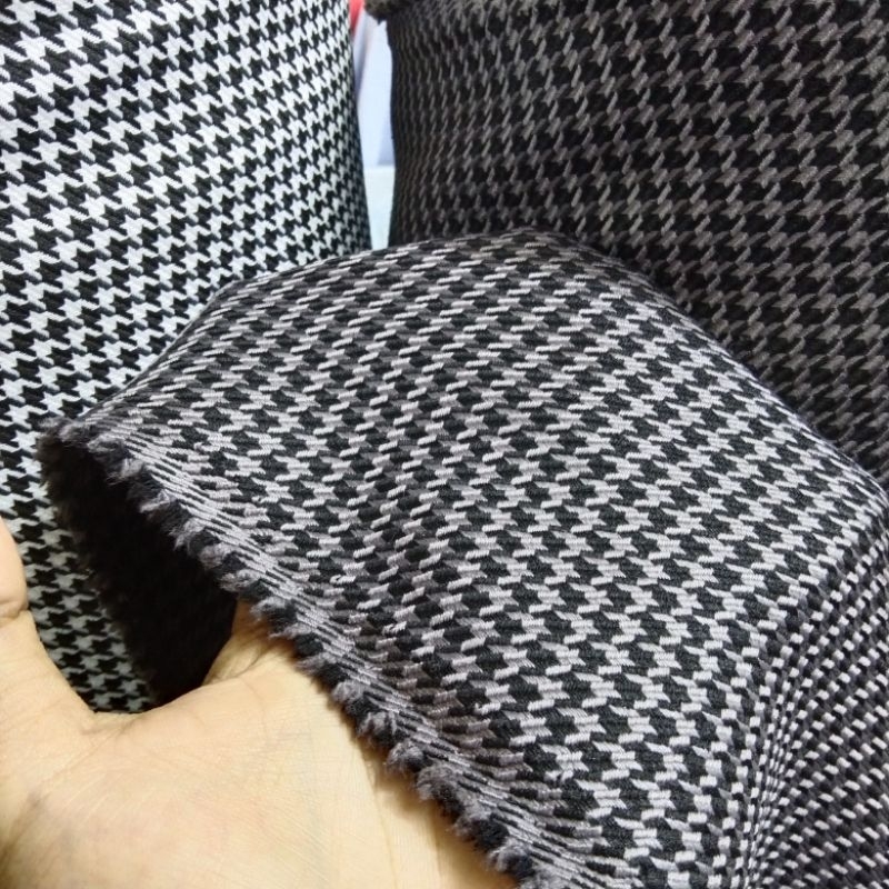 Jual kain semi wool hounsdtoot - bahan semi wool (harga tertera per ...