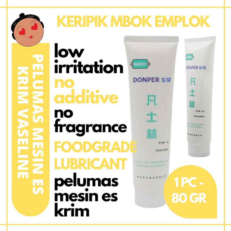 Jual PELUMAS MESIN ES KRIM FOOD GRADE LUBRICANT GREASE VASELINE MESIN