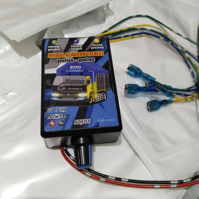 Jual Relay Modul Klakson Telolet Putus Putus 3 Corong ala Marco Italy