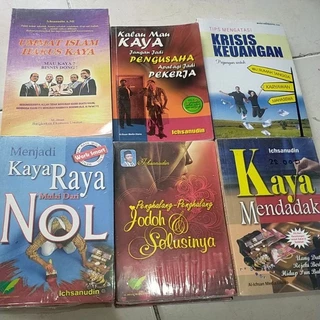 OBRAL Buku MOTIVASI MURAH / ORIGINAL / 5 RB an / PENGEMBANGAN DIRI / AGAMA ISLAM / BISNIS / KELUARGA / KEUANGAN / MOTIVASI ISLAMI / MOTIVASI ISLAM / KAYA RAYA MULAI DARI NOL / TIPS MENGATASI KRISIS KEUANGAN / PENGHALANG JODOH DAN SOLUSINYA