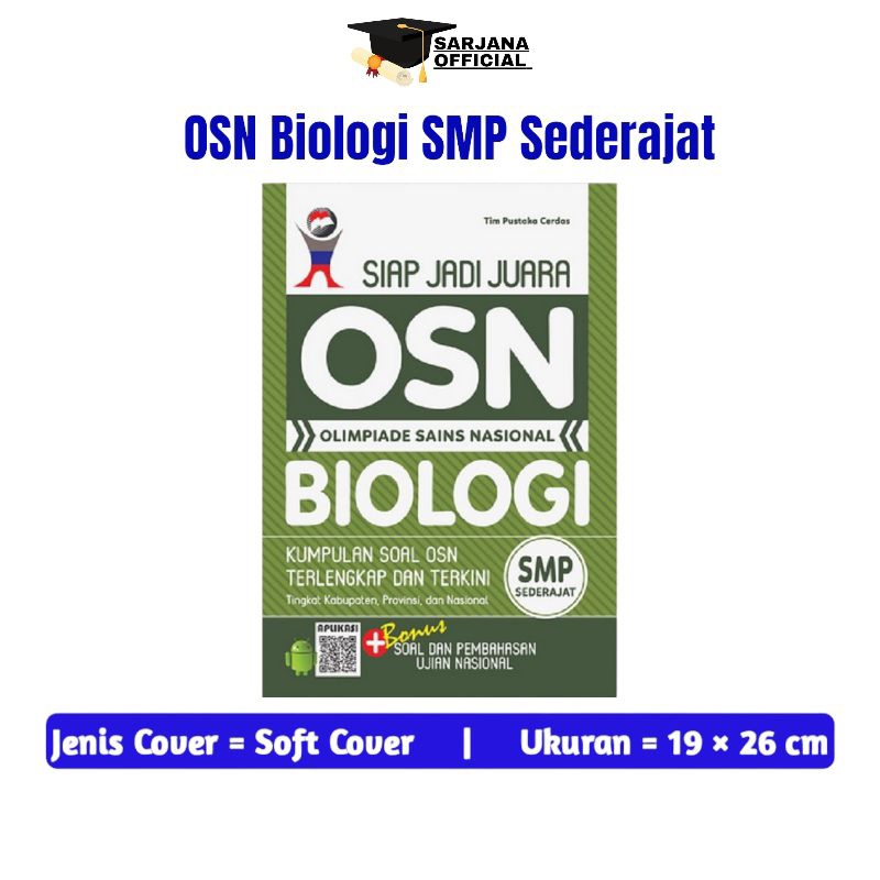 Jual Buku Siap Jadi Juara Osn Olimpiade Sains Nasional Biologi Smp Sederajat Shopee Indonesia 4583