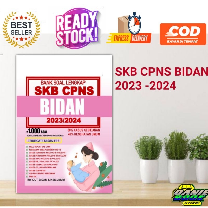 Jual BUKU SKB CPNS BIDAN 2023 - 2024 LENGKAP SOAL DAN PEMBAHASAN SESUAI ...