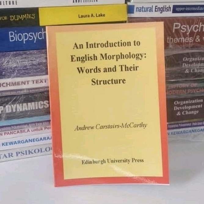 Jual An Introduction To English Morphology - Andrew McCarthy (English ...