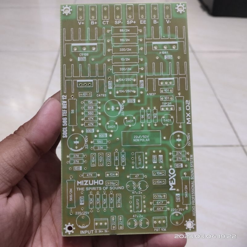 Jual PCB SOCL 506 TEF Dual IC | Shopee Indonesia