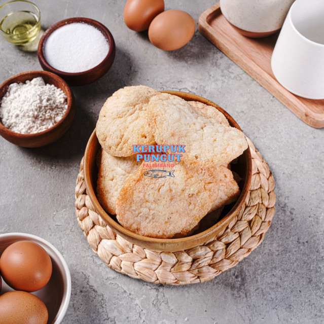 Jual KERUPUK PUNGUT - KEMPLANG UDANG PREMIUM ASLI PALEMBANG 200GR BY ...