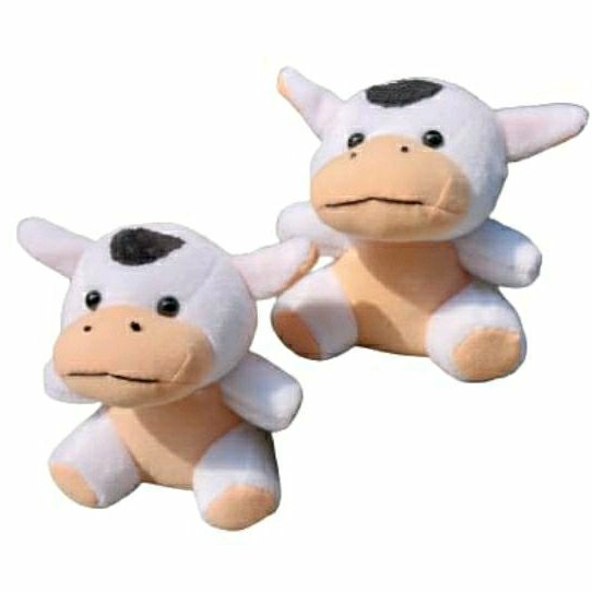 Jual Boneka Sapi Mini / Boneka Sapi Gemoy Ukuran 15 cm | Shopee Indonesia
