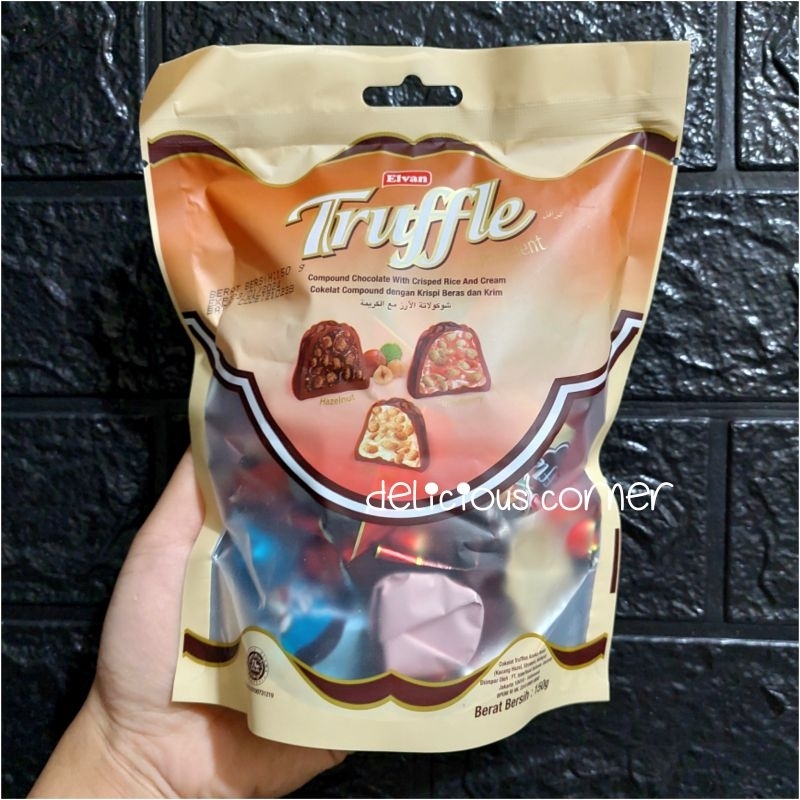 Jual Elvan Truffle Mini Assortment 150g Chocolate halal coklat Turki