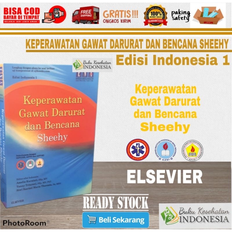 Jual Keperawatan Gawat Darurat Dan Bencana Sheehy Edisi Indonesia