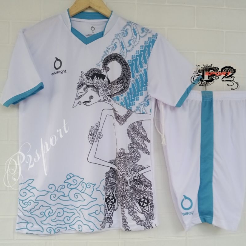 Jual BAJU BOLA DEWASA FULL SET/JERSEY FUTSAL SATU STEL/VOLI/BADMINTON ...