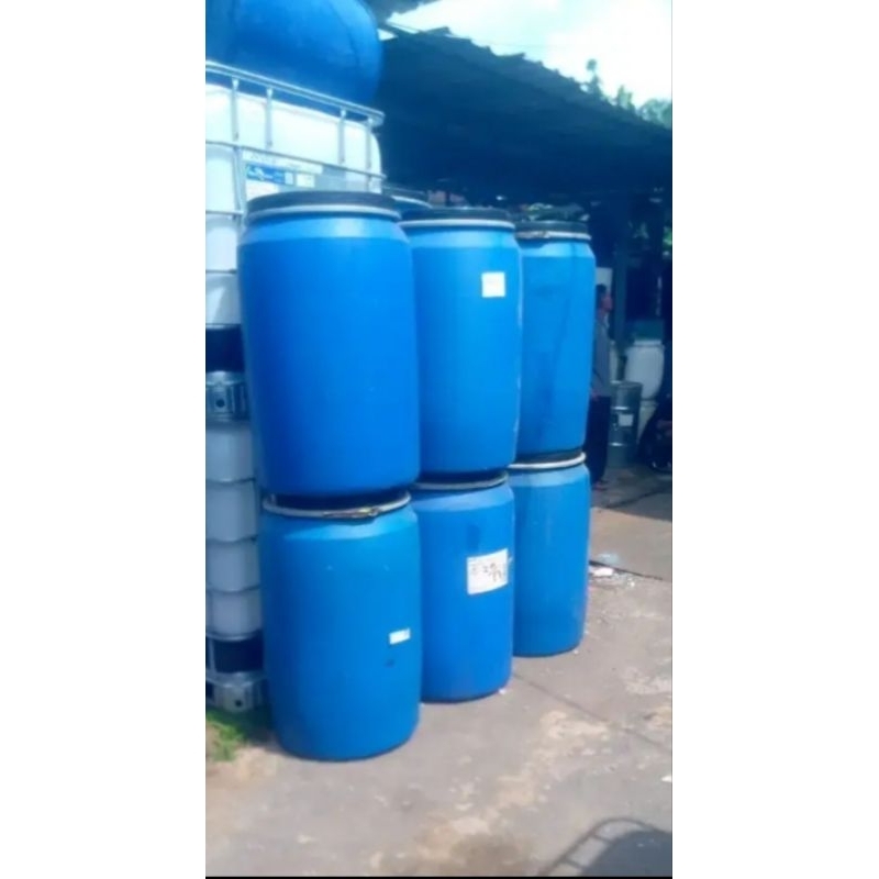 Jual Drum Plastik Biru 100l 200l Shopee Indonesia 7224