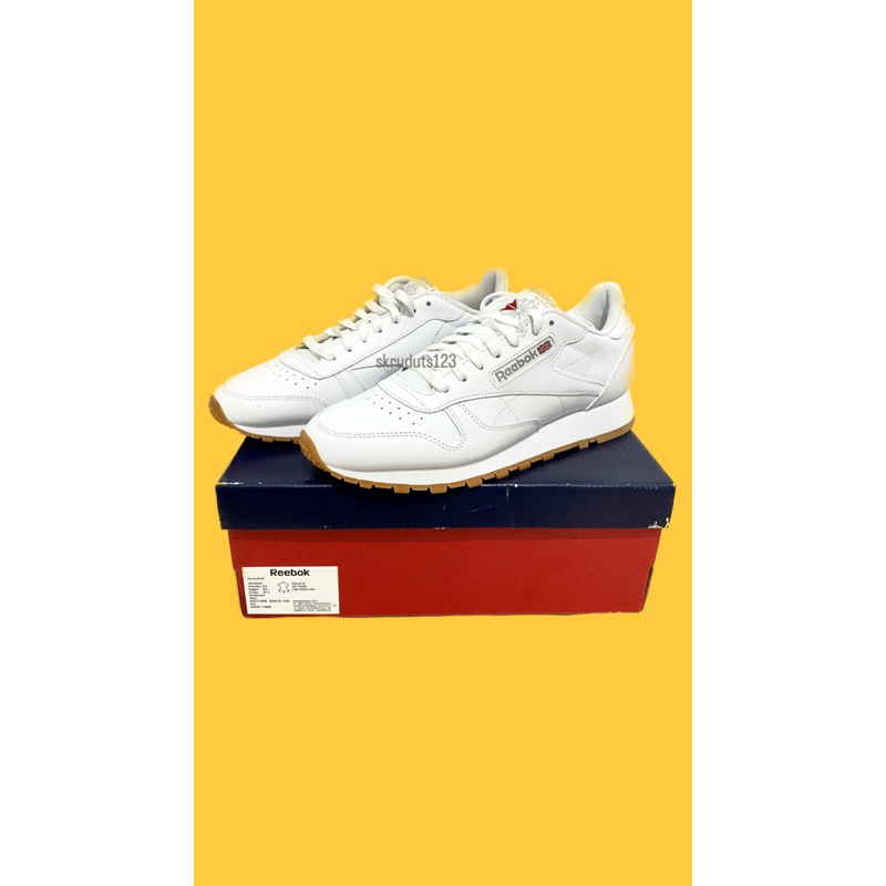 Jual REEBOK CLASSIC LEATHER ORIGINAL PT MAP | Shopee Indonesia