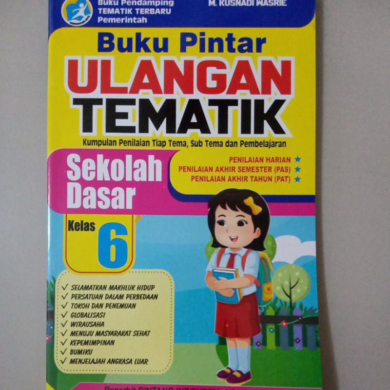 Jual Buku Pintar Ulangan Tematik SD Kelas 1,2,3,4,5,6 | Shopee Indonesia