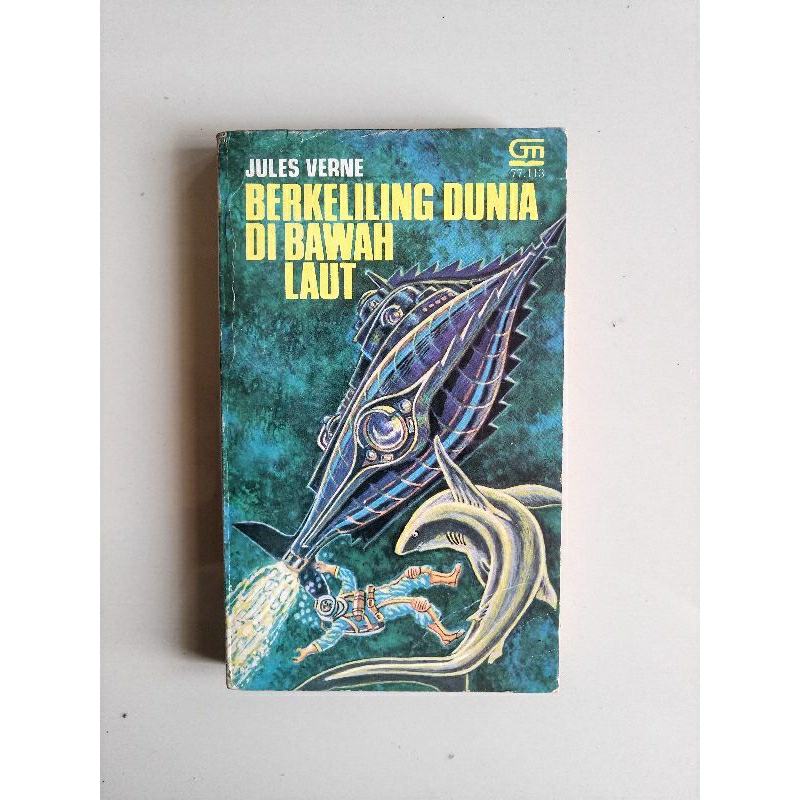 Jual (Preloved) Berkeliling Dunia Di Bawah Laut - Jules Verne. Novel ...