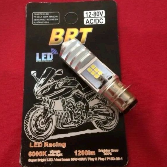 Jual Lampu Utama BRT LED RACING MODEL M2B Cree 2 Sisi 12 Mata New ...