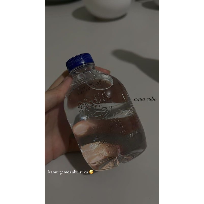 Jual Aqua Cube 220 ml | Aqua Cube 220ML botol | aqua botol 220 ml ...