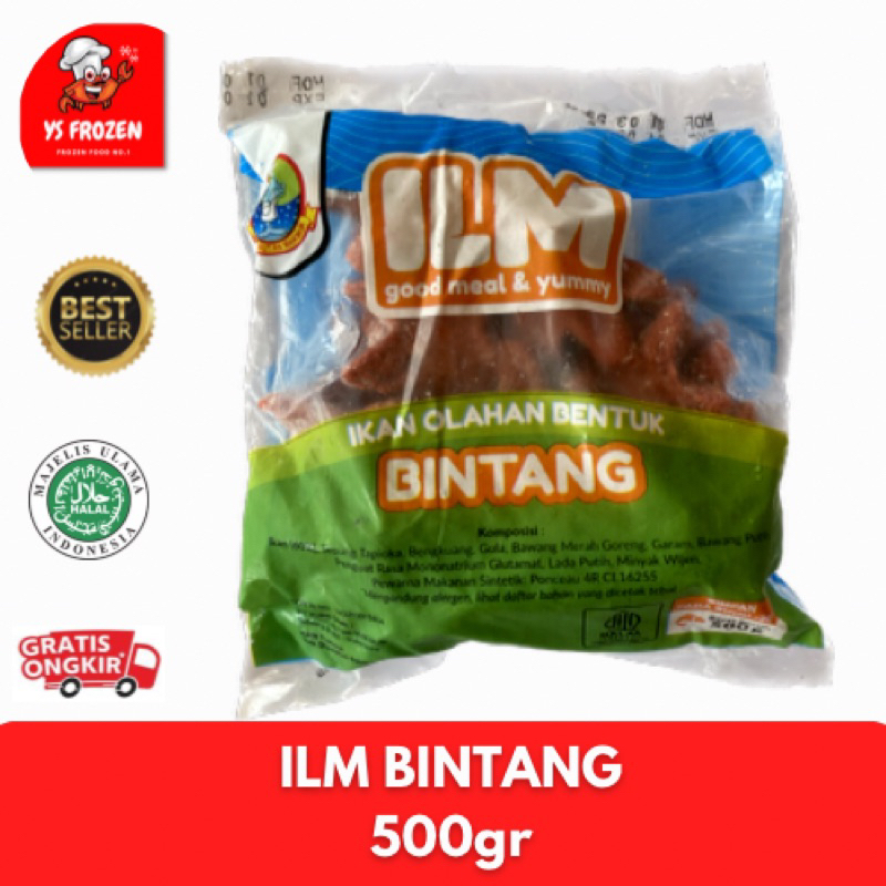 Jual Ilm Tempura Bintang 500gr Isi 30pcs Ilm Olahan Ikan Bentuk