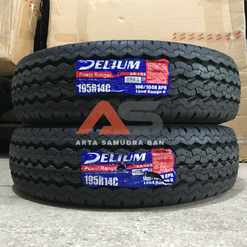 Jual Ban Delium Power Ranger KA-103 195 R 14 C R14 R14C 8PR | Shopee ...