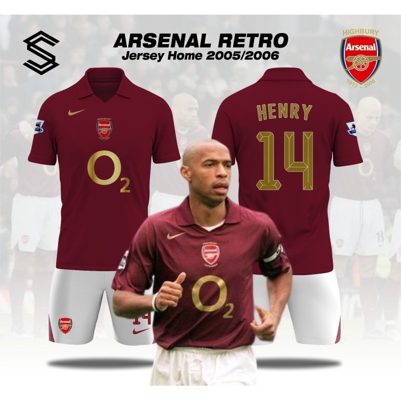 Jersey arsenal hot sale maroon 2006