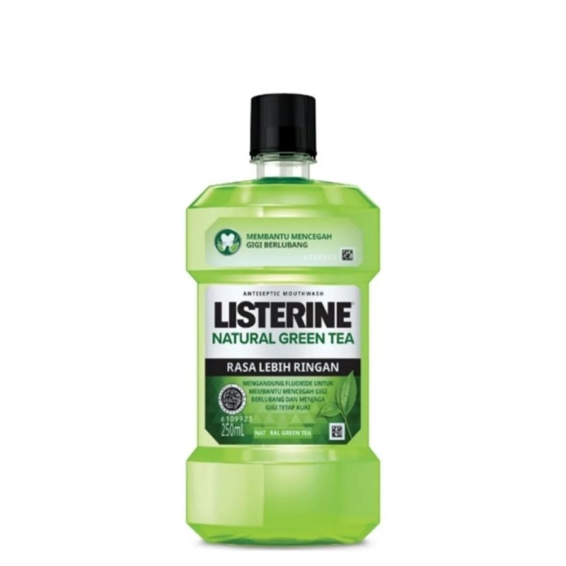 Jual LISTERINE NATURAL GREEN TEA RASA LEBIH RINGAN 250ML | Shopee Indonesia