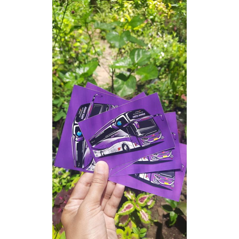 Jual 5 stiker bus sticker bis busmania Sjm trans ratu maher panjang ...