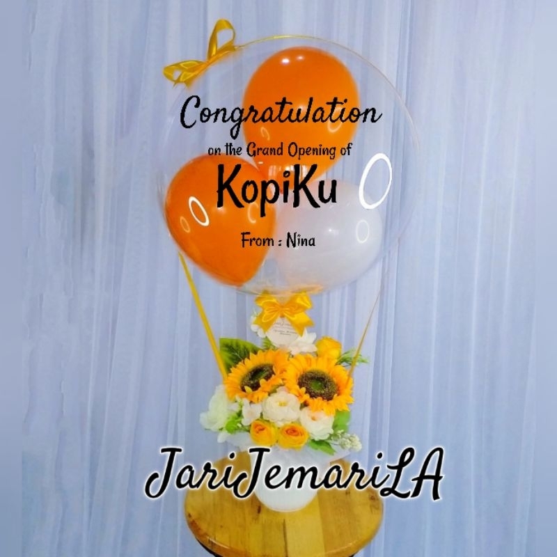 Jual Bucket grand opening, bloombox grand opening, bunga grand opening