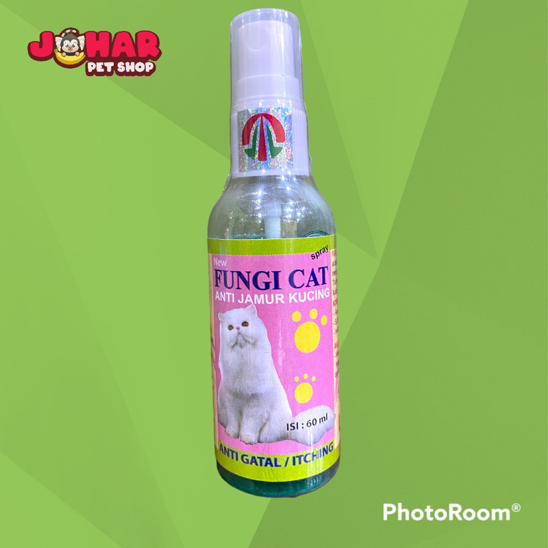 Jual Fungi Cat spray 60ml spray anti jamur kucing Shopee Indonesia