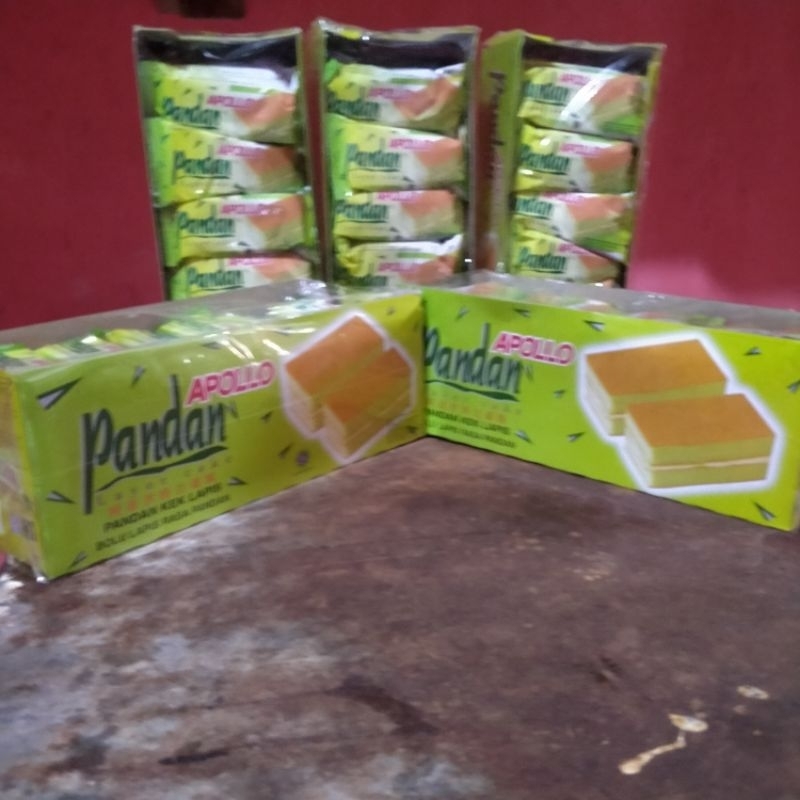Jual appolo cake rasa pandan (Malaysia) | Shopee Indonesia