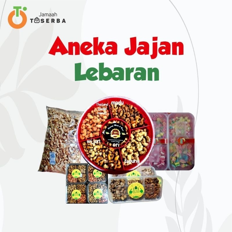 Jual Aneka Jajan Untuk Suguhan Lebaran Kacang Mete Original Kacang Mete Berbagai Rasa Permen