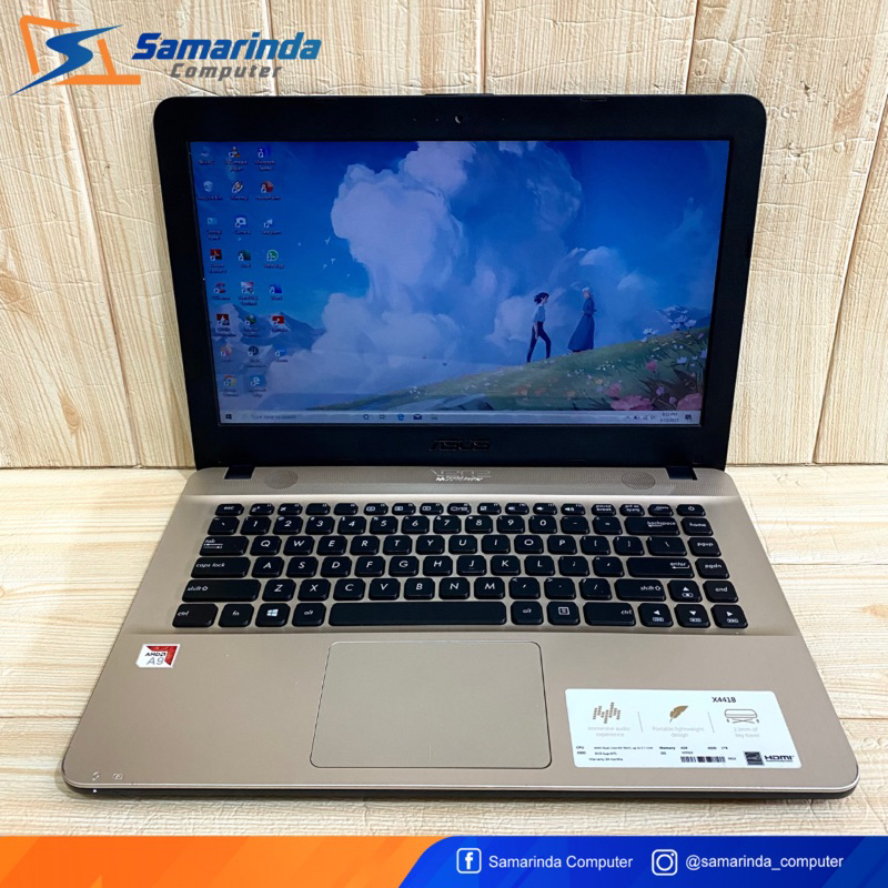 Jual Laptop Asus Vivobook X441B AMD A9 RAM 4GB HDD 1TB SSD 128GB ...