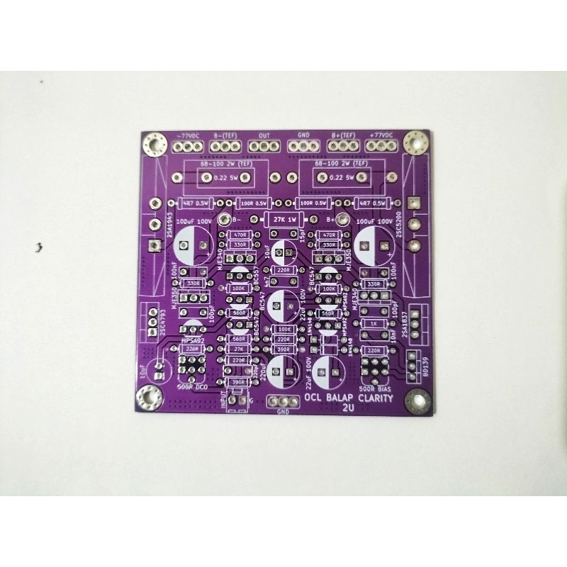 Jual PCB OCL BALAP TEF 2U Doubel Layer Ocl Racing tef 2u | Shopee Indonesia