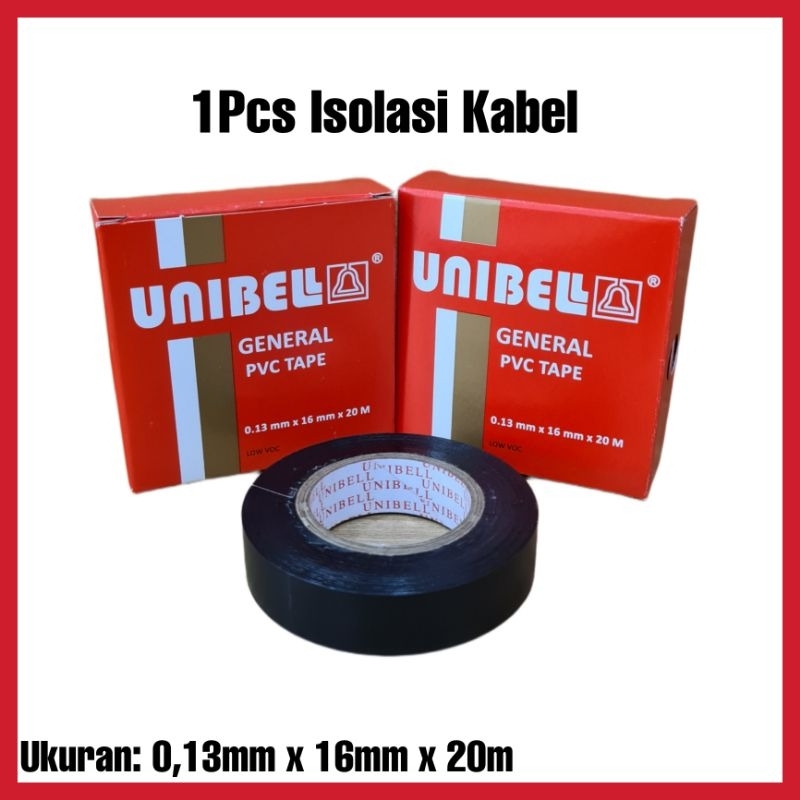 Jual Isolasi Listrik Unibell Lakban Listrik Isolasi Kabel Shopee Indonesia