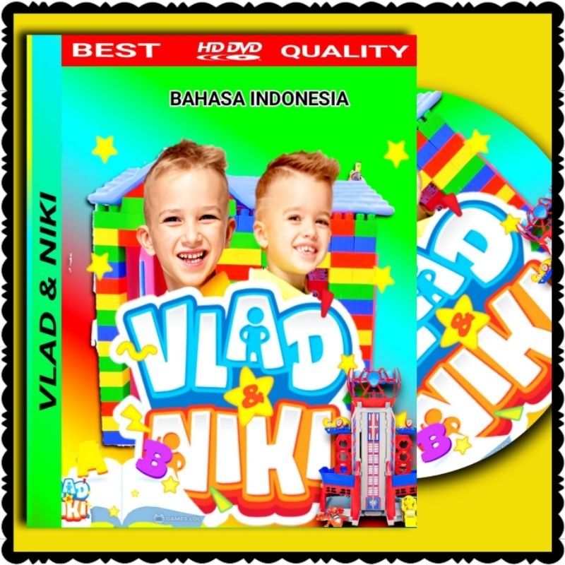 Jual KASET DVD VLAD DAN NIKI DUBBING BAHASA INDONESIA-VLAD NIKI-VLAD ...
