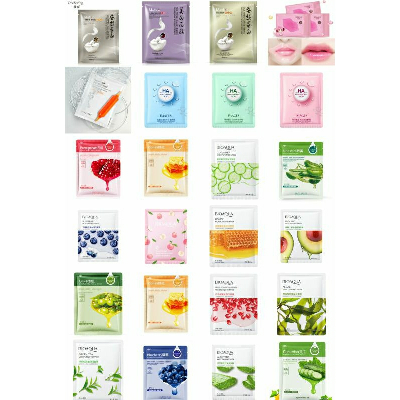 Jual MASKER WAJAH HARGA UNTUK 1 PCS | Shopee Indonesia